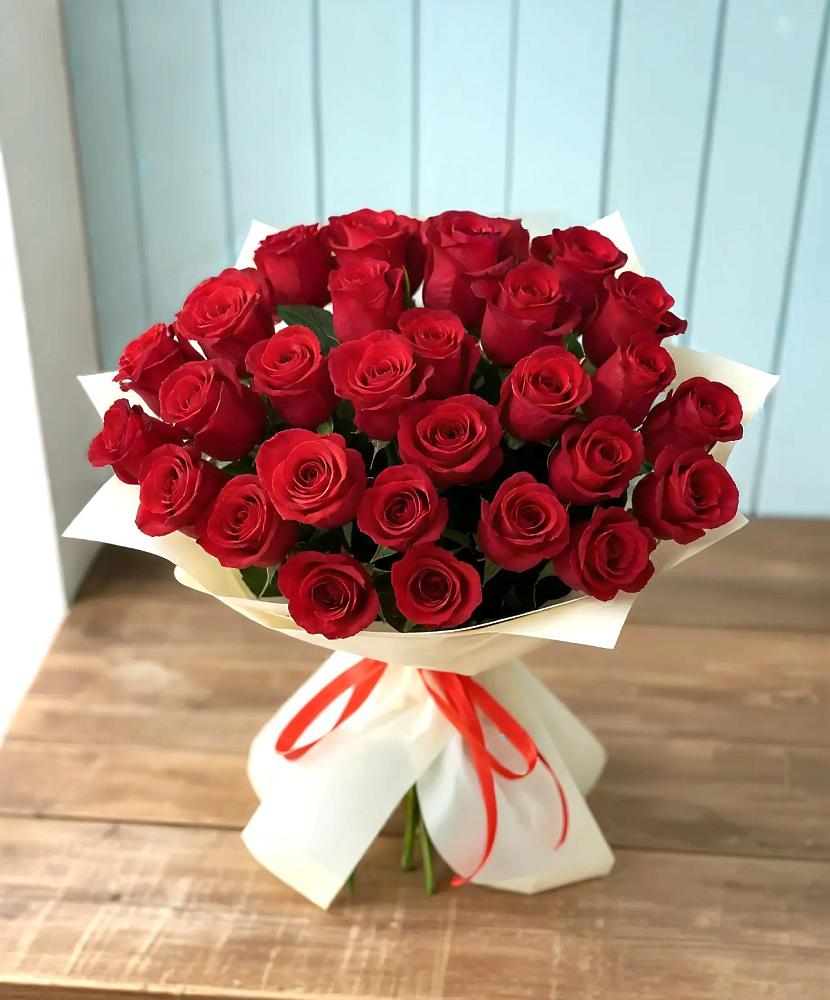 Букет 29 Красных роз в Вязовое