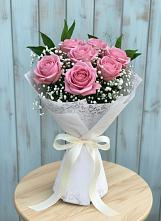 Букет цветов из:  Розы в Вязовое