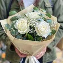 Букет цветов из:  Розы в Вязовое