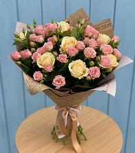 Букет цветов из:  Розы в Вязовое
