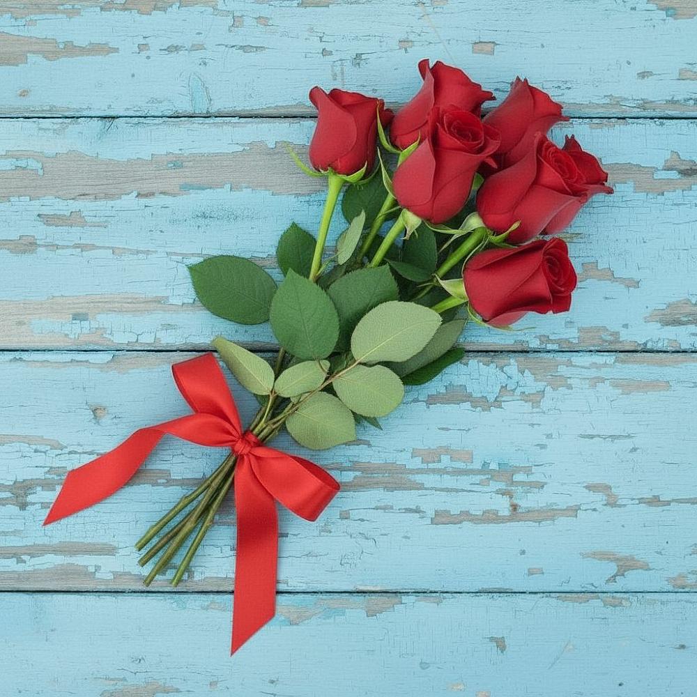Букет Красные розы в Вязовое
