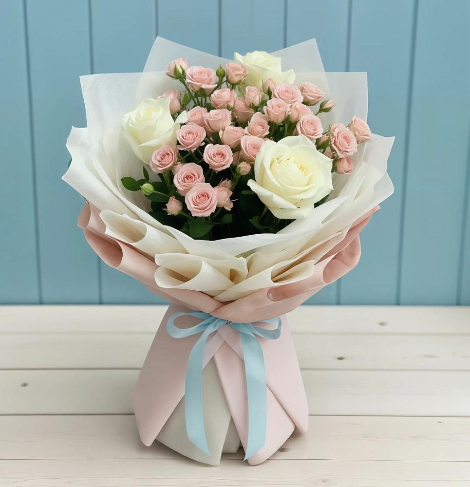 Букет цветов из: Розы в Вязовое