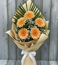 Букет цветов из:  Герберы #REPLACE_PRED# Вязовое